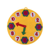 Max Kindergarten Felt Mathematical Diy Handwork Math Education Toy Digital Clock