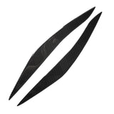Maxbell 2Pcs Headlight Eyebrow Eyelid Cover for BMW 5 Series F10 520LI 525