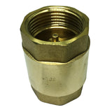 Max Brass Internal and External Filaments Vertical One Way Check Valve DN25