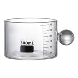 Maxbell Heat Resistant Measuring Cup Beakers Accessories for Party Baking Milk Tea Transparent