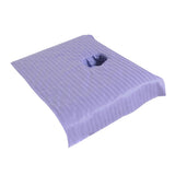 Max Pure Cotton Massage Table Face Hole Towel Beauty Bed Cover Sheet Lilac