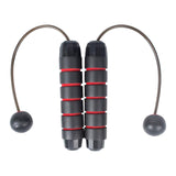 Maxbell Fintess Ropeless Jump Rope Cordless Skipping Rope Home Gym Red
