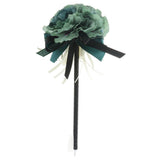 Max Artificial Flower Guest Book Signing Pen Wedding Party Supplies Light Green