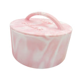 Maxbell Round Silicone Coffee Filter Holder Container Organizer Stylish Looking Pink