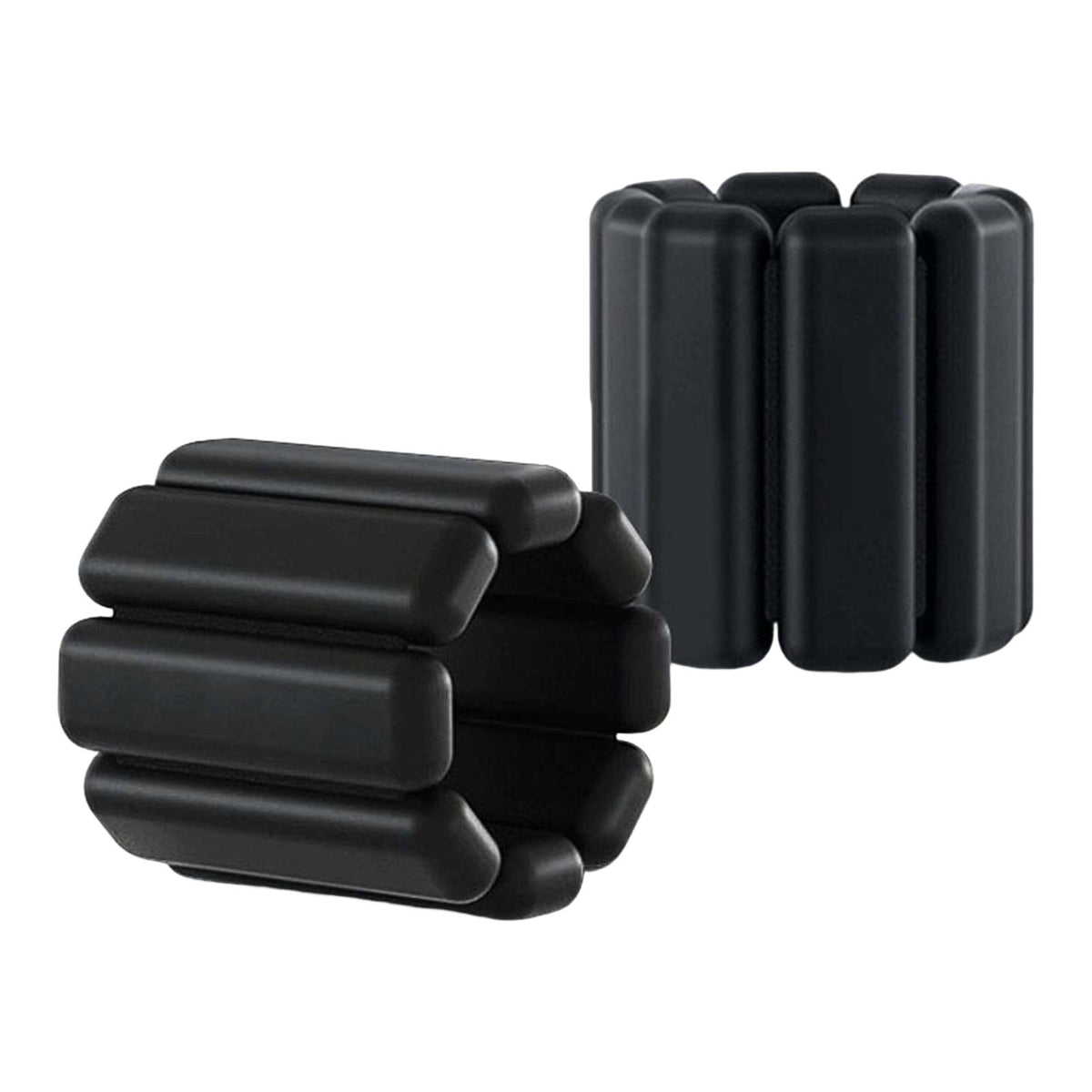 Maxbell 2x Wrist Weights Arm Weights Set for Adults Kids Women Men Strength Training Black 2Pound