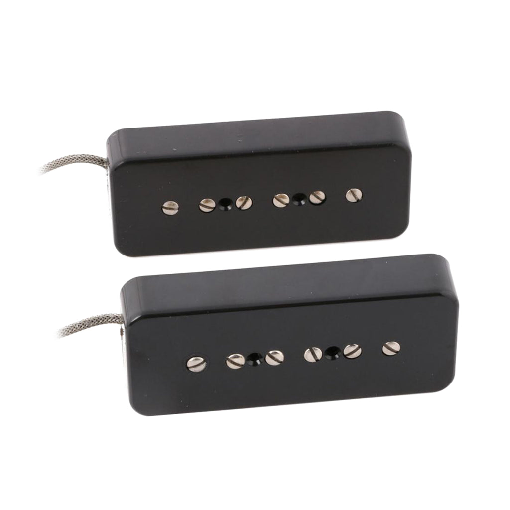 Max Maxb Electric Guitar Soap Bar Pickup Humbucker Neck Bridge Set Guitar Accessory