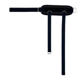 Maxbell Portable Ankle Straps Leg Glute Workouts for Weight Lifting Bodybuilding Gym Black 1pcs