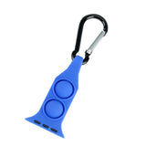 Maxbell Nurse Carabiner Silicone Band Strap Fits for iWatch Blue 42 or 44mm