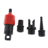 Maxbell 4 in 1 Inflatable Boat Kayak Pump Valve Adapter SUP Airbed Swim Ring Adaptor