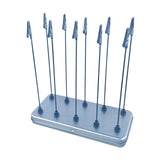 Maxbell Alligator Clip Sticks Set Universal for Card Airbrush Hobby Craft Spray Paint pointy