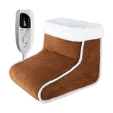 Maxbell Electric Heated Foot Warmers EU Plug Machine-Washable for Under Desk Men