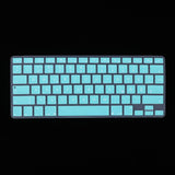 Max German Phonetic Keyboard Protective Film for 13/15inch Macbook   white blue