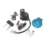 Maxbell Ignition Switch Fuel Gas Cap Seat Lock Key Set for Yamaha Virago XV250