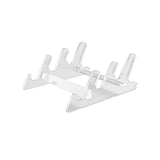 Maxbell Non Slip Computer Keyboard Riser Acrylic Transparent for Working Gaming