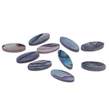 Maxbell 10 Pieces Oval Guitar Fretboard Dots Mandolin Fingerboard Maker Inlay Dot