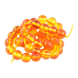 Max Synthetic Amber Round Beads DIY Making Jewelry Loose Beads Strand 15.5 Inch