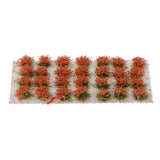 Max Miniature Flower Vegetation Groups Military Model Stage DIY Material Orange