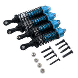 Max Maxb Front/Rear Shock Absorber for Traxxas Slash ,HQ 727 Short Truck Light Blue