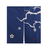 Max Home Japanese Noren Doorway Curtain Tapestry 85x90cm Plum Blossom