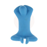 Max Colorful Toothbrush Holder Suction Cup Hanger Bathroom Kitchen Blue