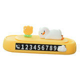 Maxbell Car Temporary Parking Card Cute Phone Number Plate for Automotive Buses