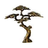 Maxbell Antique Tree Statue Miniature Figurine Sculpture for Bonsai Decoration S