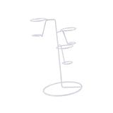 Maxbell Iron Ice Cream Rack Storage Cupcake Cone Stands for Wedding Birthday Popcorn E