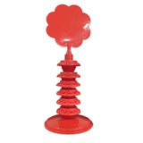 Maxbell Lollipop Holder Multi Layer Round Hole for Birthday Christmas Halloween Red