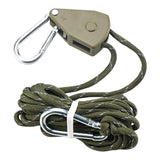 Maxbell Awning Wind Rope Lightweight Tent Fixed Buckle Guylines for Canopy Camping Green