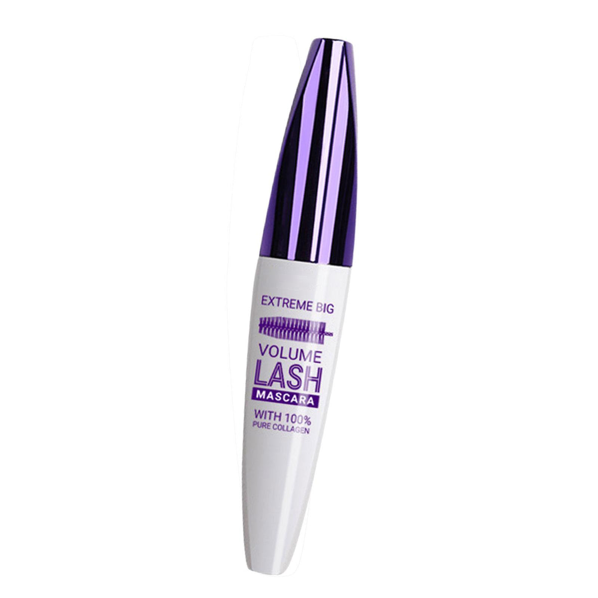 Maxbell 5D Silk Fiber Lash Mascara Lengthening Thickening Waterproof Eyelash Mascara Blue