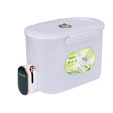 Maxbell 5L Beverage Dispenser with Spigot Lemonade Container Sealed for Outdoor Grey