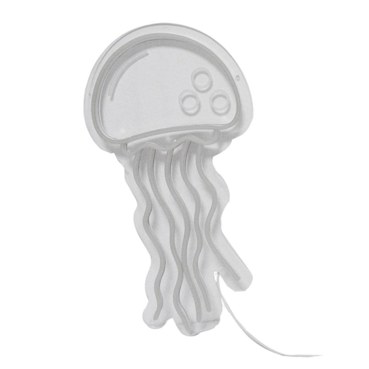 Maxbell Jellyfish Light Neon Sign Night Light USB Powered for Home Wedding Birthday