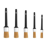 Maxbell 5Pcs Car Detailing Brushes Set for Seat Interior Exterior Motorcycle