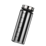 Maxbell Seasoning Shaker Stainless Steel Adjust Hole Separable for Salt Spice Pepper Big