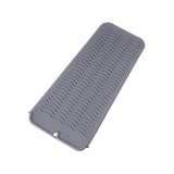 Maxbell Silicone Heat Resistant Mat Pouch for Curling Iron Hair Straightener Barber Gray
