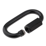 Maxbell Stainless Steel Quick Link Screw Chain Fastener Locking Hook Carabiner 5mm