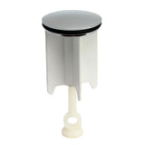 Maxbell Push Type Basin Drain Filter 3.85cm Cap Diameter Bathroom Sink Drain Plunger