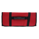 Max Maxb Multi Pockets Electrical Tool Bag Folding Roll Wrap Storage Organizer Red
