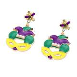 Maxbell ST Patrick's Day Earrings Trendy Drop Earrings for Women Daily Wear Festival