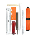 Maxbell 10x Chainsaw Sharpener File Set Portable files Chainsaw File Set Repair Tool