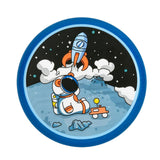 Maxbell flying saucers Outside Sporing Disc Cartoon Flyer Toy soft for Outdoor Rocket