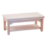 Maxbell 1/12 Scale Wooden Tea Table Dollhouse Miniatures Furniture Model Living Room