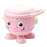Maxbell Clap Drum Magic Music Drum for Children Toddler Intelligence Learning Pink 3