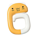 Maxbell Portable Table Bag Holder Outdoor Bag Hook for Desk office Yellow