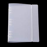 Maxbell plastic loose leaf binder document paper cover protector 283X217X35mm 9 ring