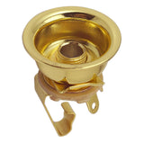 Max 6.35mm 1/4" Jack Plug Socket Output Plate for  TL Guitar Gold