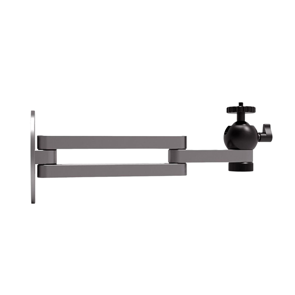 Maxbell Aluminum Alloy Wall Mount Bracket 360° Rotate Rack for Home Bedroom Office