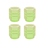 Maxbell 4x Dust Caps Easy to Install Decoration Tire Valve Stem Caps for SUV