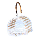 Maxbell Bird Carrier Cage Pets Carrier Cage Cockatiel for Guinea Pig Finches Conures