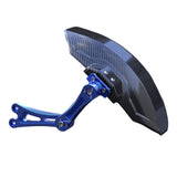 Maxbell Carbon Fiber Motorcycle Rear Wheel Fender Mudflap for Niu Technologies 1st Generation Blue
